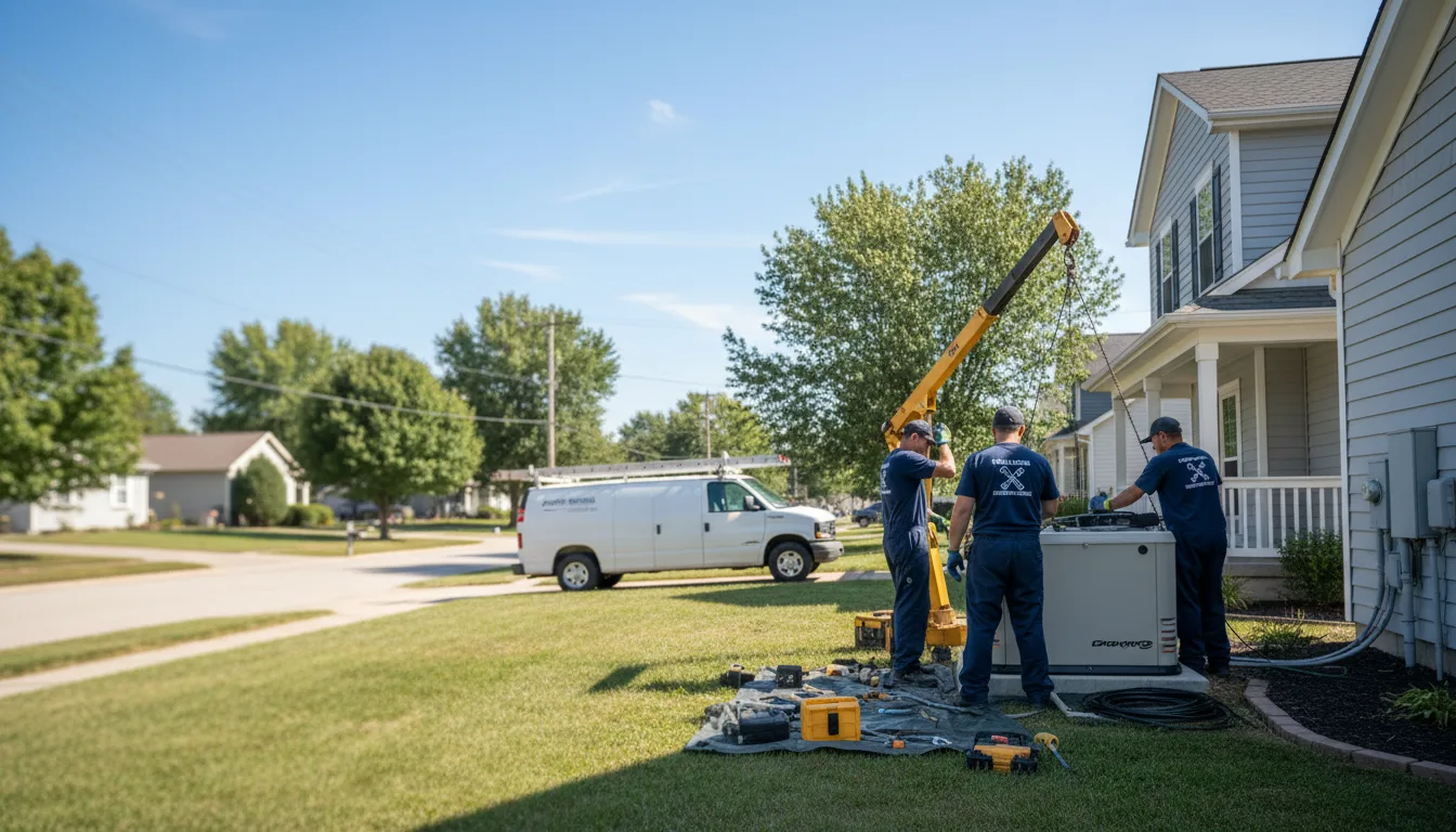 Generator Installation in Potts Camp, MS near me